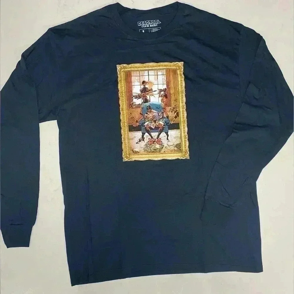 Marvel Deadpool Longsleeve Tee Shirt - Picture 2 of 5
